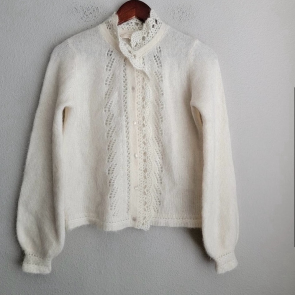 NOT FOR SALEš¤LIKE NEW SEZANE Angie Cardigan Size XXSš¤ - Picture 4 of 8